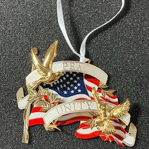 Patriotic Christmas Ornament